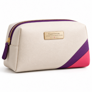 Elegant Everyday Women's Travel Makeup Pouch